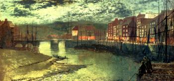 John Atkinson Grimshaw : Whitby Docks